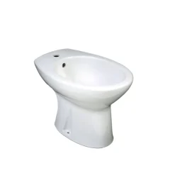 Bidet a terra in ceramica bianco "serie idro".