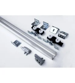 Binari per porte scorrevoli portata 80 kg. (rif. 7)