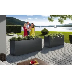 Biohort aiuola "belvedere" mis. m grigio scuro