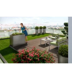 Biohort aiuola "belvedere" mis.s grigio scuro