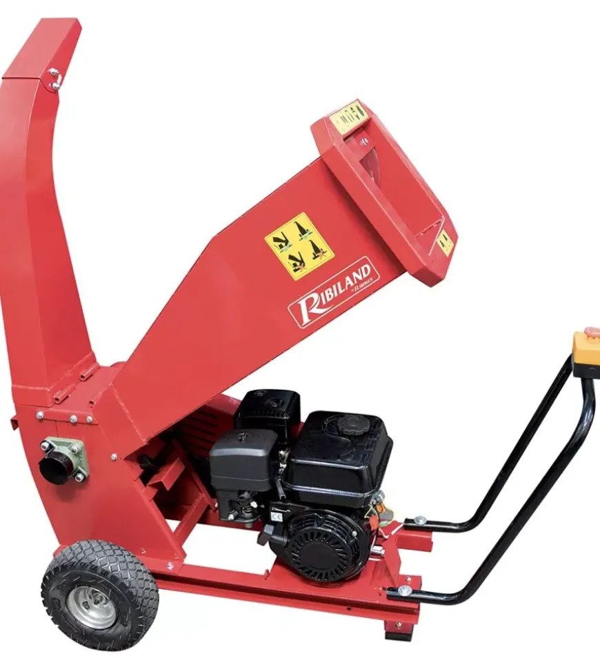 Biotrituratore con motore a scoppio ohv 4 tempi potenza 6,5 hp