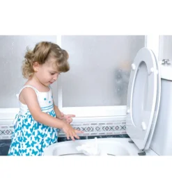 Blocca asse wc a scatto