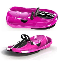 Bob per bambini a 2 posti stratos racing, colore monster pink