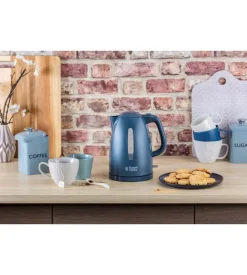 Bollitore elettrico grigio 1,7 litri - russel hobbs