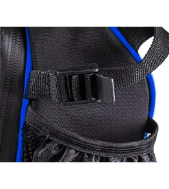 Borsa da sella per bicicletta sparco in nylon, 26x8,8x7 cm