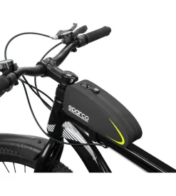 Borsa da telaio per bici sparco in nylon , 21,5x5,5x8,5 cm