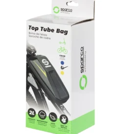 Borsa da telaio per bici sparco in eva, 24x10x8 cm