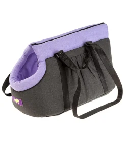 Borsa in tessuto per il trasporto di gatti e cani di piccola taglia "lilla 40" - ferplast