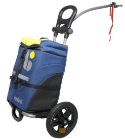 Borsa per bici bellelli "b-tourist" blu/giallo, portata massima 25 kg