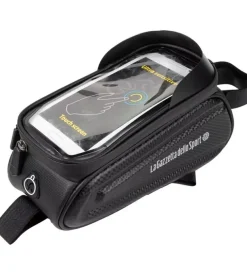 Borsa per bicicletta gazzetta dello sport "crono" idrorepellente, 11x13x24 cm