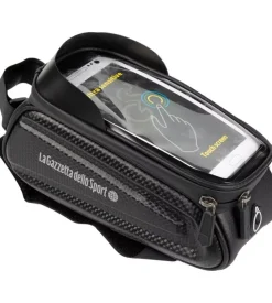 Borsa per bicicletta gazzetta dello sport "crono" idrorepellente, 11x13x24 cm