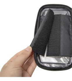 Borsa porta cellulare per bici sparco in microfibra, 19x11x5,5 cm