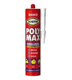 Bostik poly max original express bianco - cartuccia 425 gr