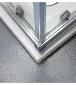 Box doccia "sole" cromato, 80x80x185 cm