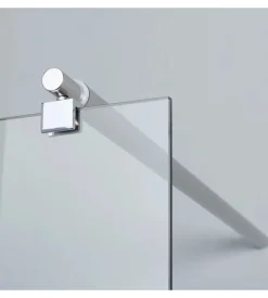 Box doccia walk-in cromo 6mm, 110x190 cm