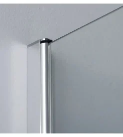 Box doccia walk-in cromo 6mm, 110x190 cm