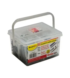 Box tasselli con vite smartfix 80 - fischer.