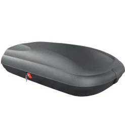 Box tetto per auto 320 litri lampa in polipropilene nero - 60132