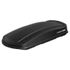 Box tetto per auto 530 litri  in abs nero goffrato - n60019