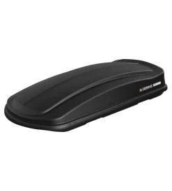 Box tetto per auto 530 litri  in abs nero goffrato - n60019