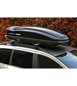 Box tetto per auto nordrive 430 litri in abs nero lucido - n60012