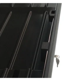 Box tetto per auto nordrive 330 litri in abs grigio goffrato - n60000