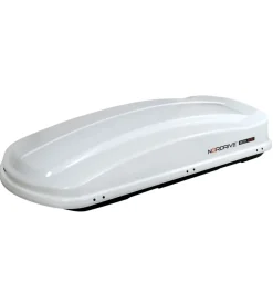 Box tetto per auto nordrive 530 litri  in abs argento lucido - n60021