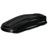 Box tetto per auto nordrive 630 litri in abs con doppia apertura nero lucido - n60029
