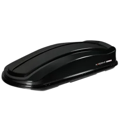 Box tetto per auto nordrive 630 litri in abs con doppia apertura nero lucido - n60029