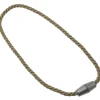 Bracciale magnetico per arricciare/decorare le tende -colore grigio.