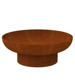 Braciere per legna barbecook "jack" in acciaio corten, diametro 60 cm