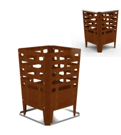 Braciere per legna barbecook 