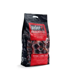 Bricchetti di carbone weber per barbecue 8 kg
