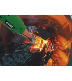 Bruciatore diserbatore elettrico 2000 w  600 °c per erbacce - ribimex.