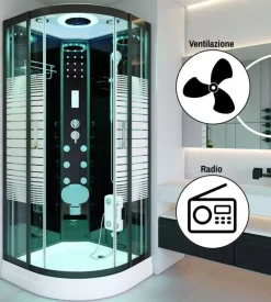 Cabina doccia idromassaggio 