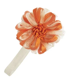 Calamita fiore organza e nastro