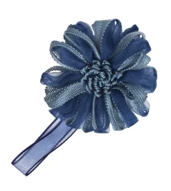 Calamita fiore organza e nastro