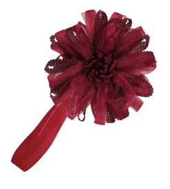 Calamita fiore organza e nastro