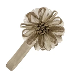 Calamita fiore organza e nastro