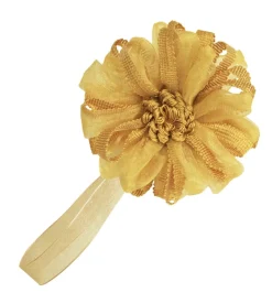 Calamita fiore organza e nastro