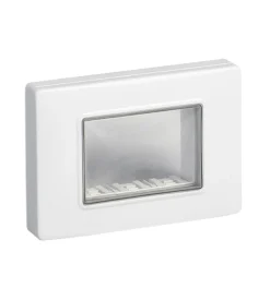 Calotta ip55 3m+viti bianco plana