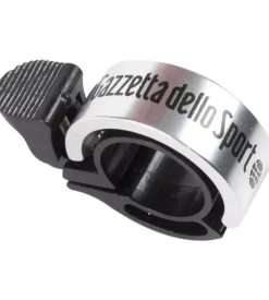 Campanello per bicicletta gazzetta dello sport silver, diametro 22,2 cm