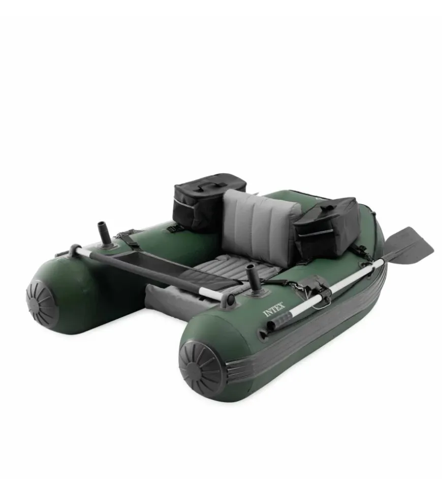 Canotto gommone gonfiabile intex "big catch pro" per la pesca 165x119x38 cm - cod. 68381np