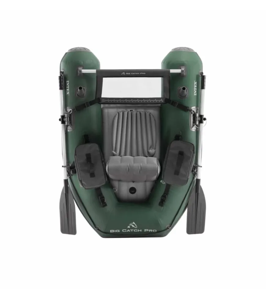 Canotto gommone gonfiabile intex "big catch pro" per la pesca 165x119x38 cm - cod. 68381np