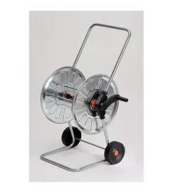 Carrello avvolgitubo manuale in acciaio 80 mt tubo 1/2"