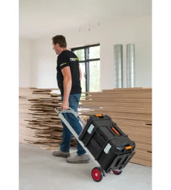 Carrello estendibile e pieghevole in alluminio- portata 90 kg