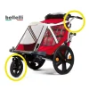Carrello passeggino per bici bellelli "kit urban" con maniglione