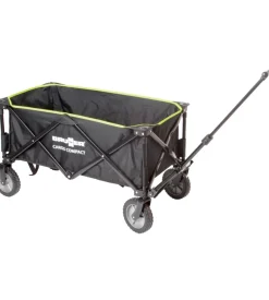 Carrello pieghevole da campeggio con ruote per sabbia e ghiaia brunner "cargo compact" 101x50x55 cm
