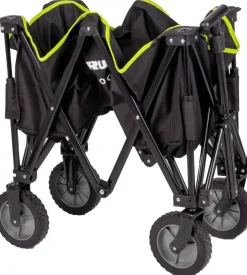 Carrello pieghevole da campeggio con ruote per sabbia e ghiaia brunner "cargo compact" 101x50x55 cm