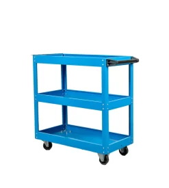 Carrello porta attrezzi easy system 3 ripiani blu 70,5x35,3x66,8 cm